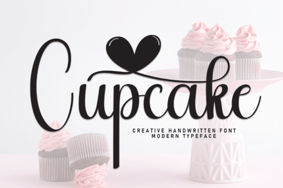 Cupcake Font - Featured Image
