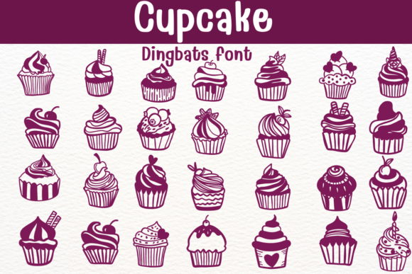 Cupcake Font - Featured Image