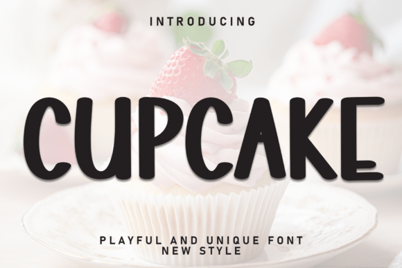 Cupcake Font - Featured Image