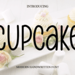 Cupcake Font - Featured Image
