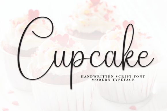 Cupcake Font - Featured Image