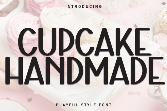 Cupcake Handmade Font - Featured Image