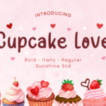 Cupcake Love Font - Featured Image