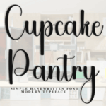 Cupcake Pantry Font - Featured Image