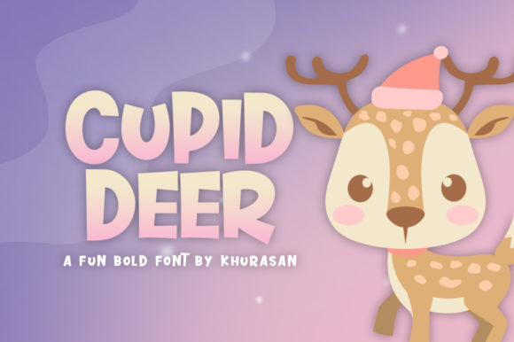 Cupid Deer Font - Featured Image