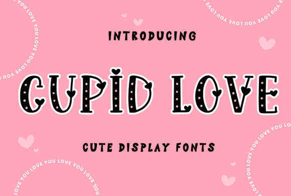 Cupid Love Font - Featured Image