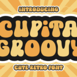 Cupita Groovy Font - Featured Image