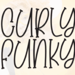 Curly Funky Font - Featured Image