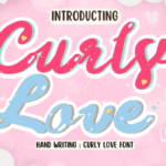 Curly Love Font - Featured Image