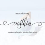 Custhin Font - Featured Image
