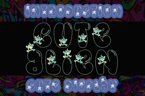 Cute Alien Font - Featured Image