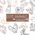 Cute Animals Font - Featured Image