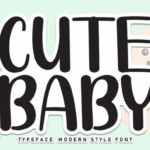 Cute Baby Font - Featured Image