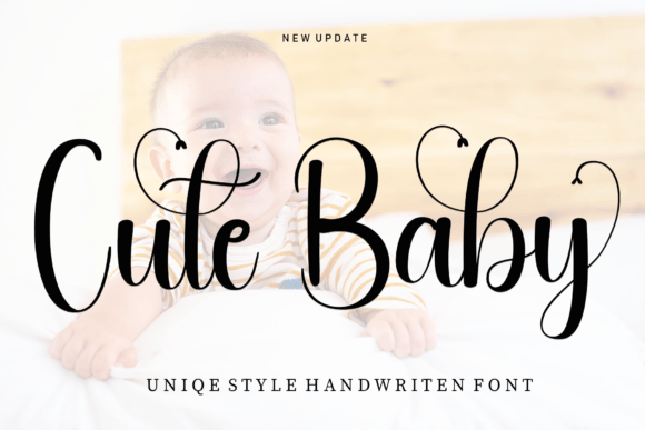 Cute Baby Font - Featured Image