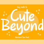 Cute Beyond Font - Featured Image