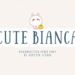 Cute Bianca Font - Featured Image