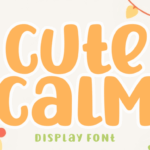 Cute Calm Font - Featured Image