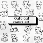 Cute Cat Font - Featured Image