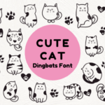 Cute Cat Font - Featured Image