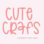 Cute Crafts Font - Featured Image