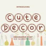 Cute Decor Font - Featured Image