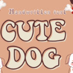 Cute Dog Font - Featured Image
