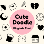 Cute Doodle Font - Featured Image