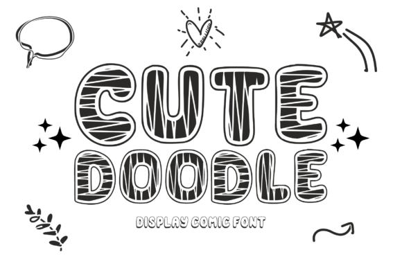 Cute Doodle Font - Featured Image