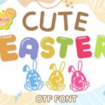 Cute Easter Egg Font - Featured Image