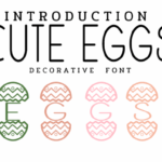 Cute Eggs Font - Featured Image
