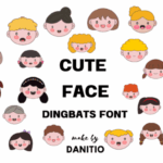 Cute Face Font - Featured Image