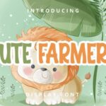 Cute Farmers Font - Featured Image