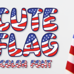 Cute Flag Font - Featured Image
