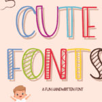 Cute Font - Featured Image