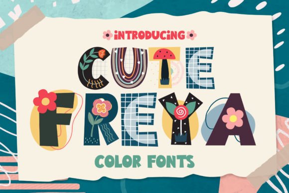 Cute Freya Font - Featured Image