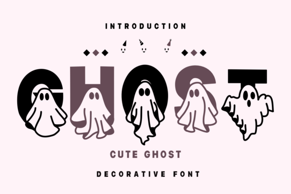 Cute Ghost Font - Featured Image