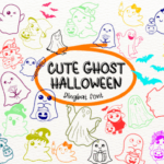 Cute Ghost Halloween Font - Featured Image