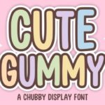 Cute Gummy Font - Featured Image