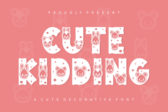 Cute Kidding Font - Featured Image
