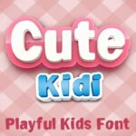 Cute Kidi Font - Featured Image
