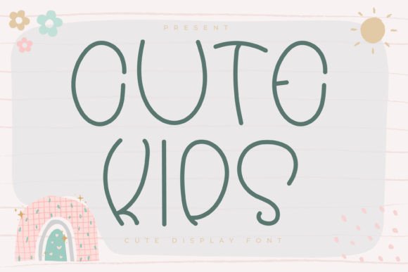 Cute Kids Font - Featured Image