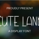 Cute Land Font - Featured Image