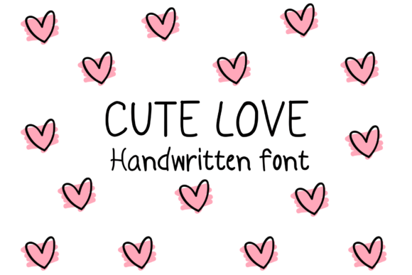 Cute Love Font - Featured Image