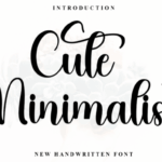 Cute Minimalist Font - Featured Image
