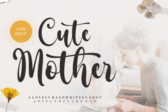 Cute Mother Font - Featured Image