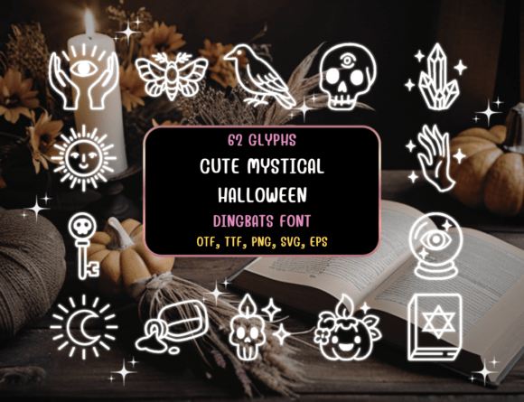 Cute Mystical Halloween Font - Featured Image