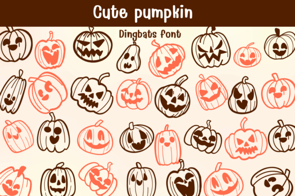 Cute Pumpkin Font - Featured Image