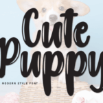 Cute Puppy Font - Featured Image