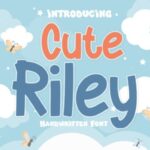 Cute Riley Font - Featured Image