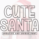 Cute Santa Font - Featured Image